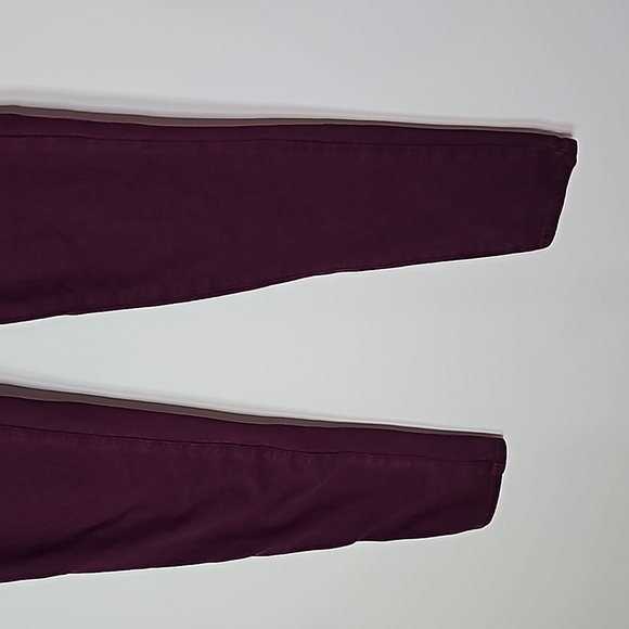 American Eagle size 6 purple super stretch jeggings - Picture 3 of 8